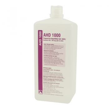 AHD 1000 płyn do dezynfekcji skóry rąk 1l.